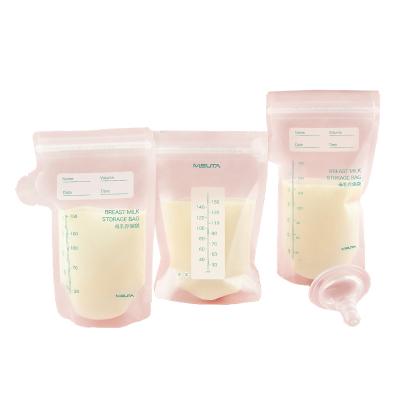 China Customizable 30 Count BPA Free Breastmilk Bags Hygienically Pre-Sealed Breastmilk Storage Bags White BPAFree Breastmilk Storage Bag for sale