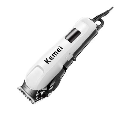 China Hotel Kemei Barber Machines Barber Machines KM-809C Professional Powerful Cable Electric Hair Trimmer LCD Display Trimmer For Men for sale