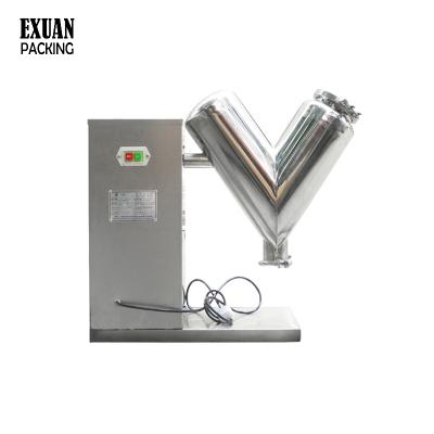 China Powder V-10B 10L Lab Home Use Automatic Protein Pharmaceutical Powder Mixer V Shape Mixer Powder Blender for sale