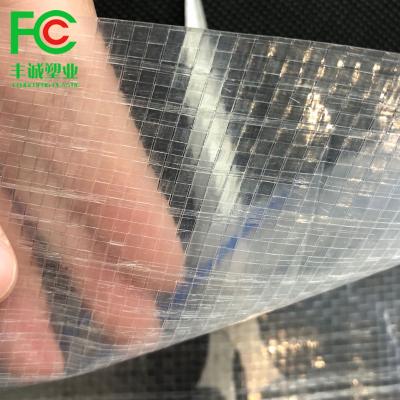 China Greenhouse Seedling Growing Polyweave Reinforced Greenhouse Film Rain Protection Plastic Covers 200micron Woven Greenhouse Film for sale