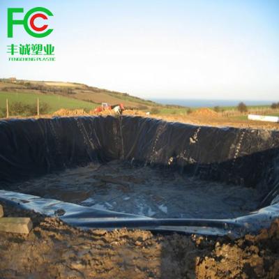 China High Density Plastic Pond Liner Anti-UV Plastic HDPE Liner HDPE Fish Farming Pond Liner / HDPE Pool Liner for sale