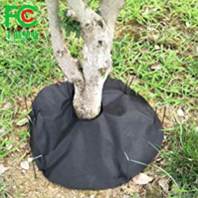 China 50gsm 60gsm 70gsm 80gsm Black Weed Control Mat PP Non Woven Moth Proof Plant Blanket for sale