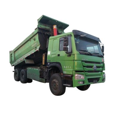 China Hot sale 336hp design stronger sinotruk dumper front dump truck for sale > 8L for sale