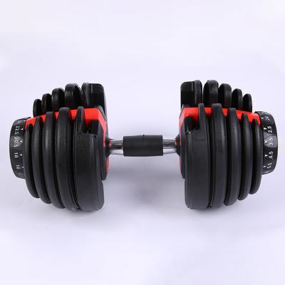 China Dumbell Set Goods In Running Cheap Price Household Fitness Equipment Set Adjustable Dumbbell for sale