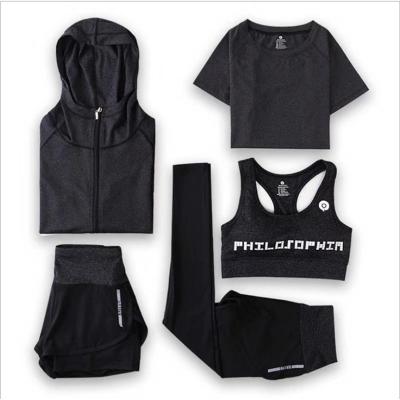 China Breathable Ladies Zipper Sports Suits Training Tight Sportswear Sportswear Women for sale