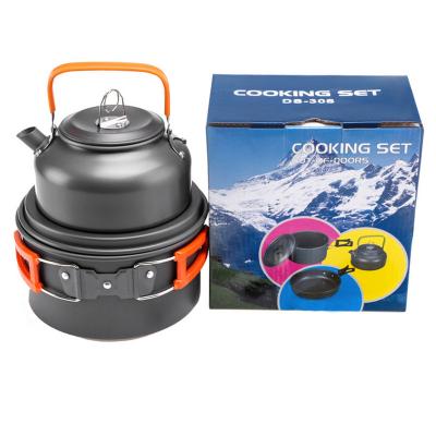 China Travel Sustainable High Quality Lightweight Outdoor Portable Pot Aluminum Cookware Cage for sale