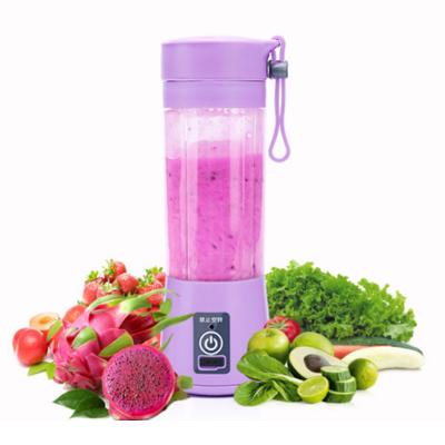 China Handheld Multi-Functional Multicolor USB Charging Electric Juicer Extractor Machine for sale