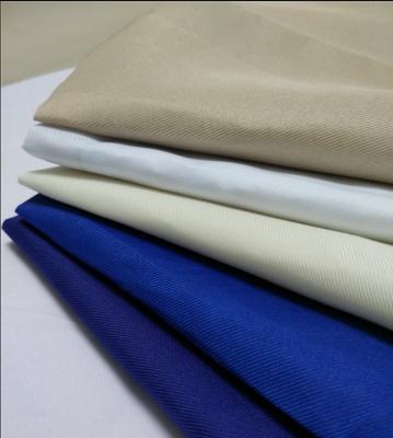 China 150D Twill Polyester Gabardine Fabric 2/2 Twill Gabardine Anti-Static Woven Fabric For Uniform for sale