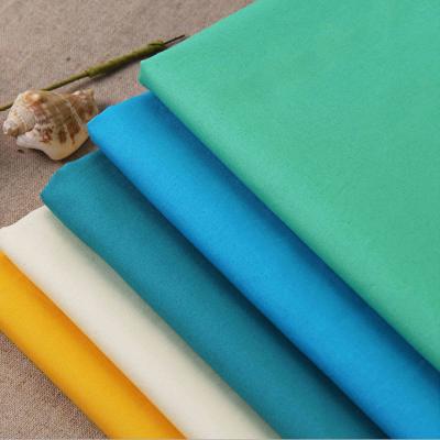 China Other Multi Colors 100 Cotton Fabric 40*40 133*72 125gsm Poplin Fabric For Shirting, Home Textile, Industry for sale