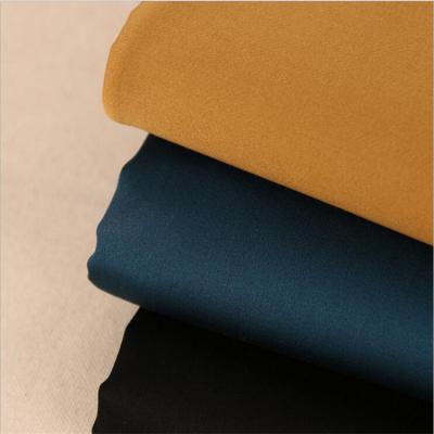 China 100% Polyester Anti-Static Pocketing Plain Dyed Fabric For Men's Suit for sale