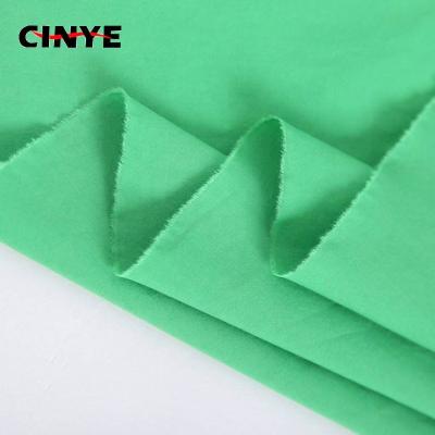 China Customized Solids Color Sateen Twill 65% Polyester 35% Polyester 35% Woven Anti-static Woven Cotton Fabric For Shirt for sale