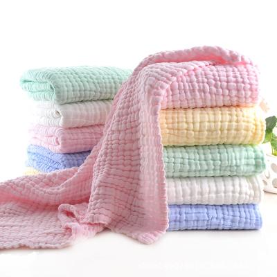 China High Quality Organic Printed Baby Blanket Cotton Muslin Fabric Organic Cheap Wraps for sale