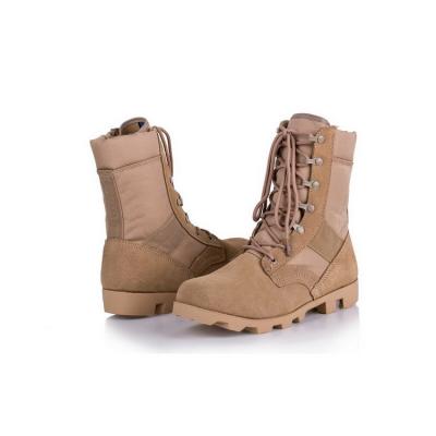 China Best Price Joint Exercise Kenya Steel Toe Army Military Boots for sale