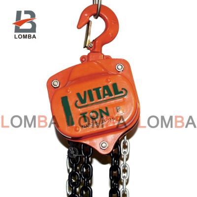 China Building Material Shops G80 Elevator Chain Block Pulley / Manual Chain Hoist With Japan T O Y O Technology for sale