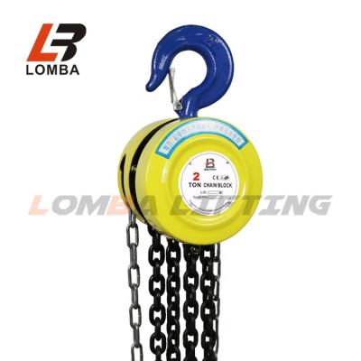 China Construction Material Stores 1T 2T 3T HSZ Type Chain Block / Manual Chain Hoist for sale