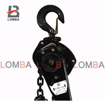 China 3 Ton Chain Crane Ratchet Puller Lever Block Cheap Price Hand Operated 0.8-6 Ton for sale