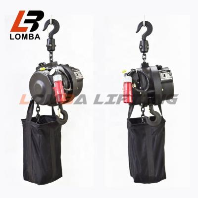 China Construction Site Electric Lifter China Stage Chain Hoist With 3 Stage Motors For Truss Event for sale