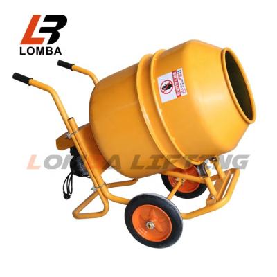 China Building Material Stores Mini Portable Hand Push Concrete Mixer for sale