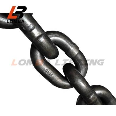 China Drag Chain G80 Galvanized Alloy Steel Welded Hoisting Rigging Chain For Chain Hoist Block for sale