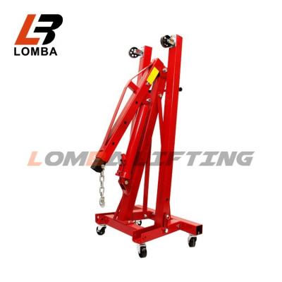 China Other 1ton 2ton 3 Ton Unfoldable Hydraulic Foldable Motor Crane Shop Crane for sale