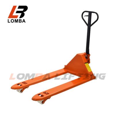 China Garment shops hand pallet truck / hydraulic hand jack pallet truck china for sale