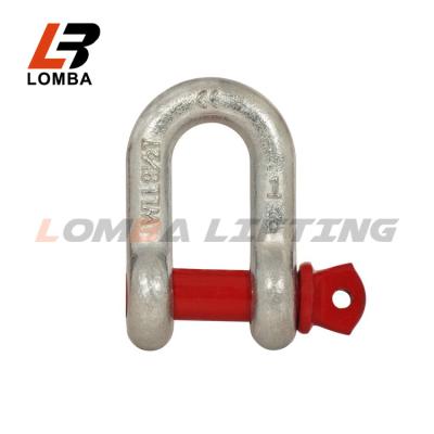 China Automotive Industry G210 / S210 Die Forging US Type Screw Pin Anchor Shackle for sale