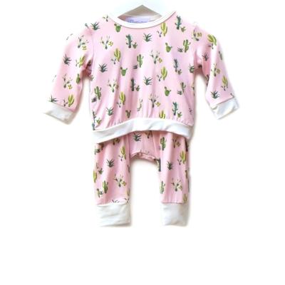 China 2020 high quality summer breathable 95%bamboo/5%spendex baby and toddlers pajamas for sale