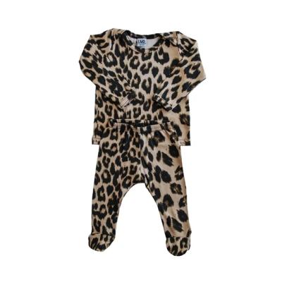 China Breathble 95%bamboo 5%spandex Baby Sleepwear Comfortable High Quality Footie Pajamas Baby And Toddler Newborn Pajamas Customized for sale