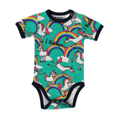 China Breathble Factory Baby Overalls Comfortable Wholesale Basic Romper Bamboo Short Sleeve Jumpsuits For Baby for sale