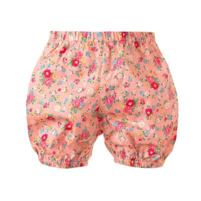 China High Quality Baby Bloomers Anti-Pilling Floral Print Fabric 100% English Cotton Bottoms for sale