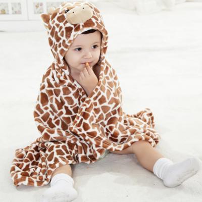 China Luxury Style QUICK DRY Luxury Hooded Soft Bamboo Animal Baby Bath Towel Kids Bath Towel Baby Hooded Towel for sale