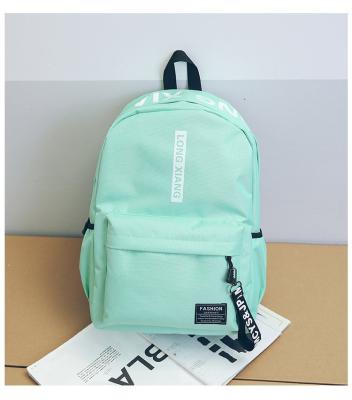 China Large Capacity Anti-theft Campus Couples Early Students Canvas Outdoor High School Travel Shoulder Bag for sale