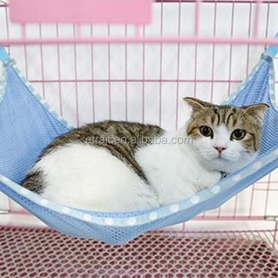 China Onvenient Storage Factory Price Summer Pet Kennel Hanging Bed Cat Hammock Small Dog Chair Breathable Bed Leg Hanging Bed for sale