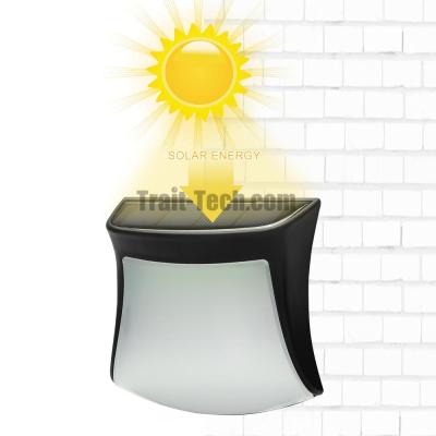 China Solar Powered Garden Light Solar Powered LED Street Light ABS+PC DS1111 Fence Wall Decoration Lamp Waterproof Outdoor for sale