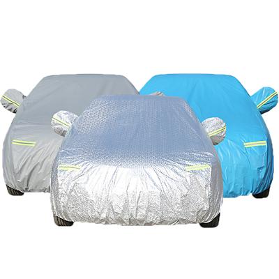 China Thickening Rainproof Case Sunshade Universal Car Cover 3s Sunscreen Insulation Jacket Protector Car Cover for sale