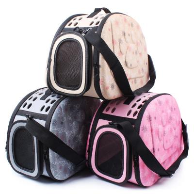 China Viable Portable Dog Cat Carrying Bag Outdoor Pet Handbag Carriers Travel Bag for sale