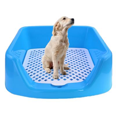 China Plastic Indoor Dog Potty Toilet Dog Toilet Eco-Friendly Sustainable Indoor Large Toilet Space for sale