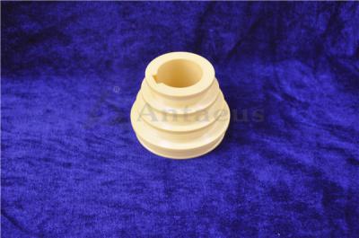 China 99% Alumina Material Custom Ceramic Parts High Hardness In Yellow Color for sale