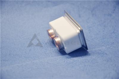 China Tough Alumina Ceramic Components Brazing Ceramic To Metal Contactor IATF16949 for sale