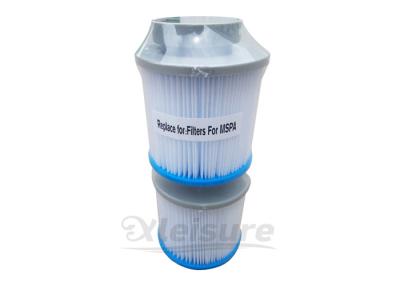 China Cylindrical Spa Filter Cartridge , Hydromatic Pool Filter Cartridge 10 Square Foot Filter for MSPA for sale