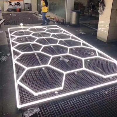 China Aluminum+PC Cover Factory Sale Home Garage And Commercial Systems Hex Led Light for sale