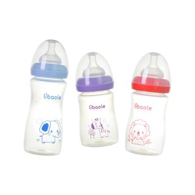 China Bpa Free Cute Animals Bpa Free PP Baby Feeding Bottle 200ml 240ml 300ml for sale