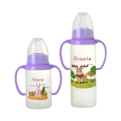 China NEW Design BPA HOT SALE AMAZON Free Standard Variable Neck Flow Baby Bottle 120ml 250ml Mamadeira Feeding Supplies for sale