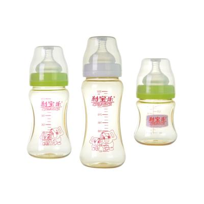 China Best BPA Free Custom Self Feeding Milk Bottle 150ml 210ml 300ml Eco Friendly Newborn Free Bpa Free Wholesale for sale