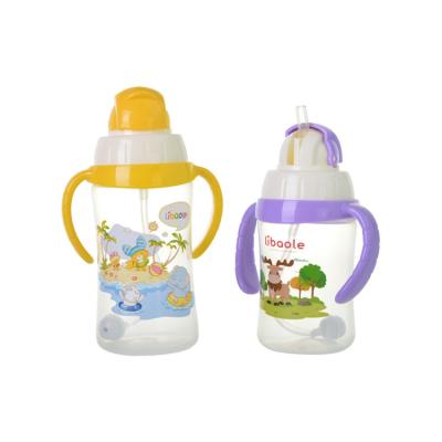 China BPA Free Stocked Drop Proof Silicone Baby Water Leakproof Cup Kids Sippy Cup for sale