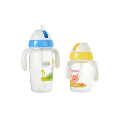 China High Quality BPA Free 240ml 330ml Baby Water Sipper Gourd Shape Baby Water Cup Training Water Cup for sale