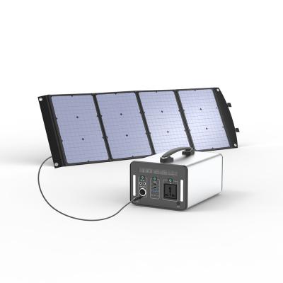 China Cigar Lighter Customized Portable Solar Panel 1000w 220v Power Station for sale