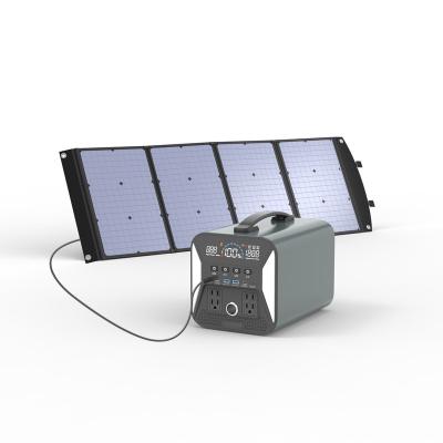 China Type C 500W 1000w Portable Solar Generator 1500w Portable Power Station for sale