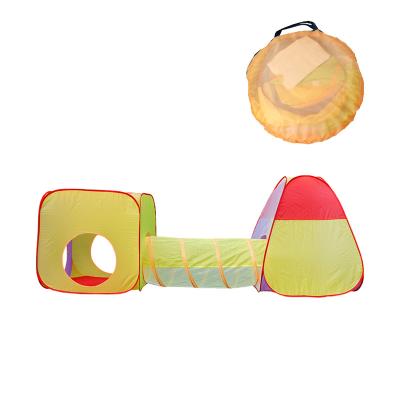 China Easy Foldable Kids Play Tent Wuyi Guandi Kids Ball Pit With Play Tent And Play Tunnel Kids Jump Up Tent For Kids Indoor Outdoor Tent for sale