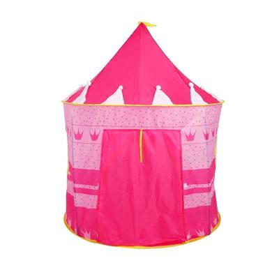 China Portable Soft Toy Castle Kids Play Pop Tent Teepee Tent Baby Play Room Kids Princess Toy Tents for sale